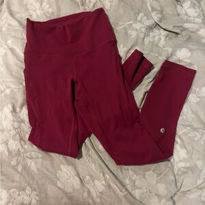 Never worn Lululemon fast and free leggings